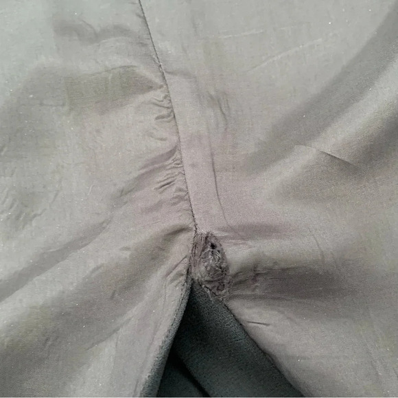 Jones NY Dress Womans‎ Plus Size 22W  Black Classic Midi Back Zip Formal - Picture 9 of 11